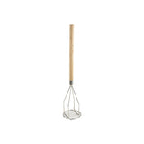 Winco PTM-18R 18″ Round Potato Masher with Wooden Handle - VRS Restaurant Equipment & Supply Store