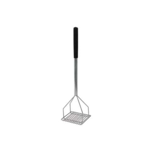 Winco PTMP-18S 17 3/4″ Square Potato Masher with Plastic Handle - VRS Restaurant Equipment & Supply Store