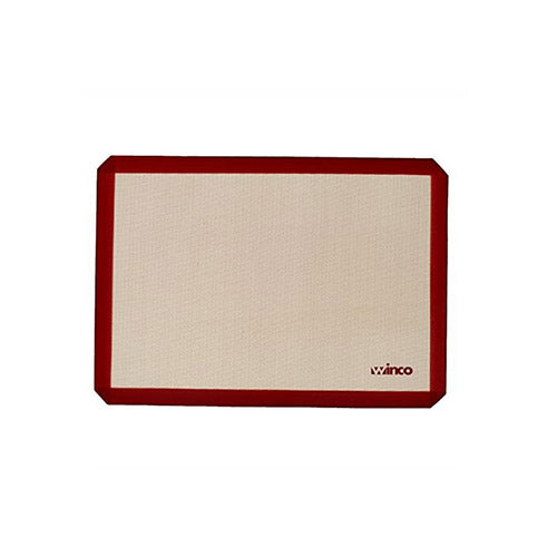 Winco SBS-11 1/4 Size Rectangular Silicone Baking Mat - VRS Restaurant Equipment & Supply Store