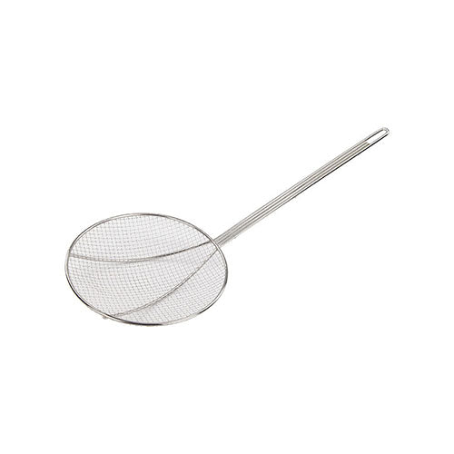 Winco SC-12R 12″ Nickel Plated Round Wire Skimmer - VRS Restaurant Equipment & Supply Store