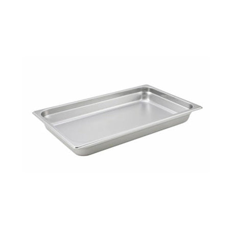 Winco SPJH-102 Full Size Heavy Weight Steam Table / Hotel Pan – 2 1/2″ Deep - VRS Restaurant Equipment & Supply Store