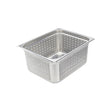 Winco SPJH-206PF Half Size Stainless Steel Perforated Steam Pan – 6″ Deep - VRS Restaurant Equipment & Supply Store