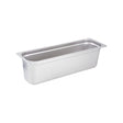 Winco SPJH-6HL Half Long Size Stainless Steel Steam Table / Hotel Pan – 6″ Deep - VRS Restaurant Equipment & Supply Store