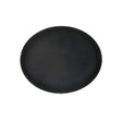 Winco TRH-2722K 22″ x 27″ Easy Hold Oval Black Rubber Lined Plastic Tray - VRS Restaurant Equipment & Supply Store