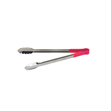 Winco UTPH-16R 16″ Red Heat Resistant Utility Tong - VRS Restaurant Equipment & Supply Store