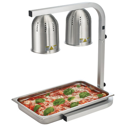 Winco EHL-2 - Professional Electric Freestanding Heat Lamp