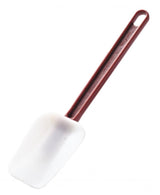 Omcan 80060 - 14" High Temperature Silicone Scraper Spoonula with Red Handle