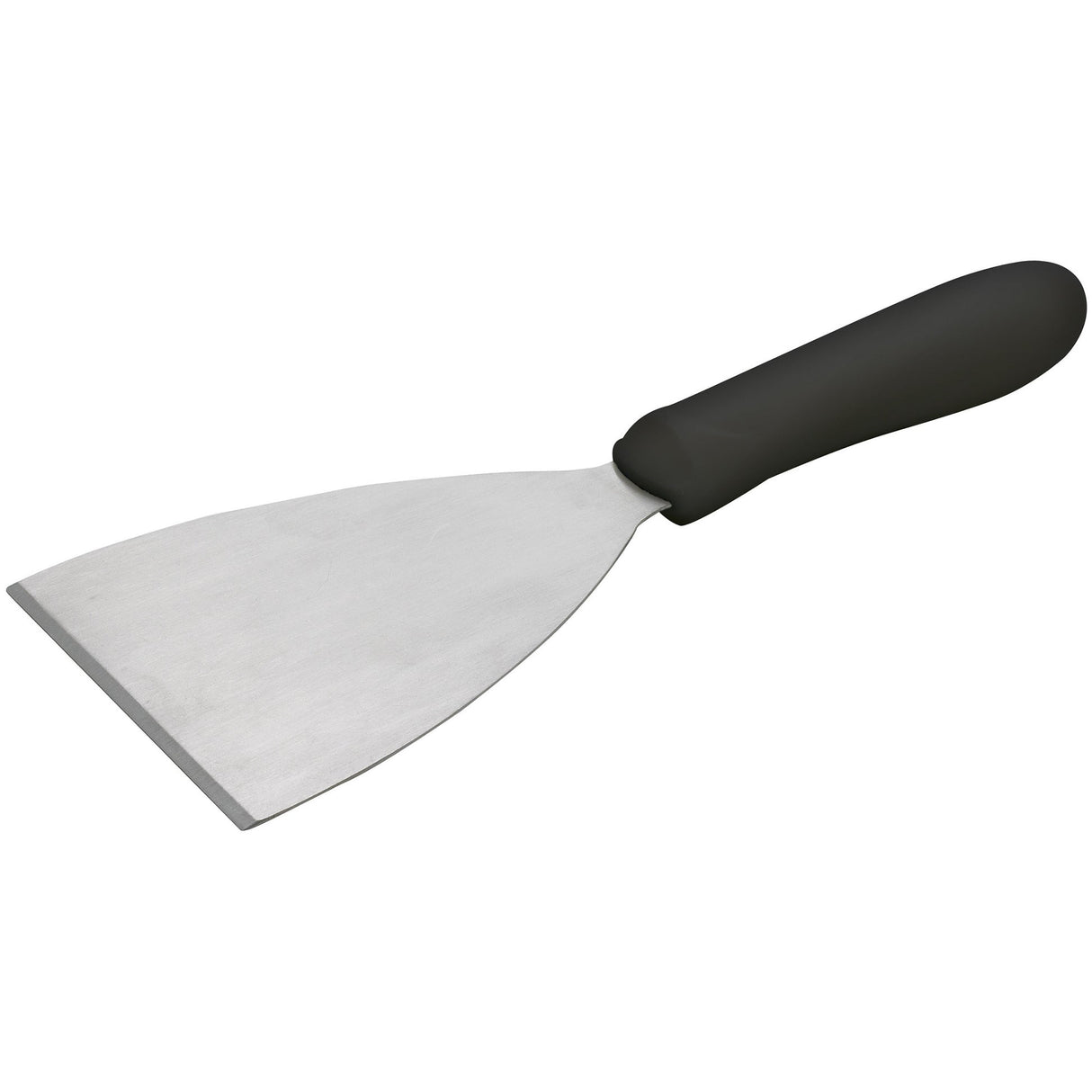 Winco TKP-40 - Scraper, Black Polypropylene Handle - 4-7/8" x 4"