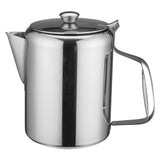 Winco W632 - Short Spout Beverage Server, Stainless Steel - 32 oz