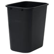 Winco PWR-28K - Waste Baskets - 28 Quart, Black