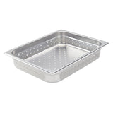 American Chef SP-102PF Steam Table Pan – Full Size, Perforated, 2-1/2" Deep, 18/8 Stainless Steel, NSF