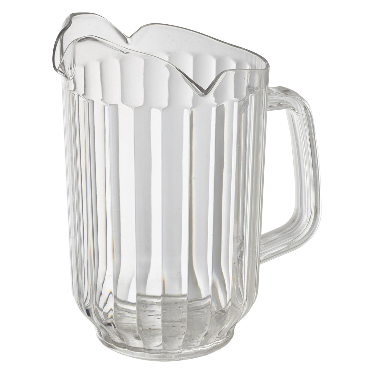 Winco WPCT-60C - 60 oz Triple-Spout Polycarbonate Pitcher, Clear