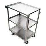 Omcan 44697 - 27.5″ Stainless Steel Welded Utility Cart