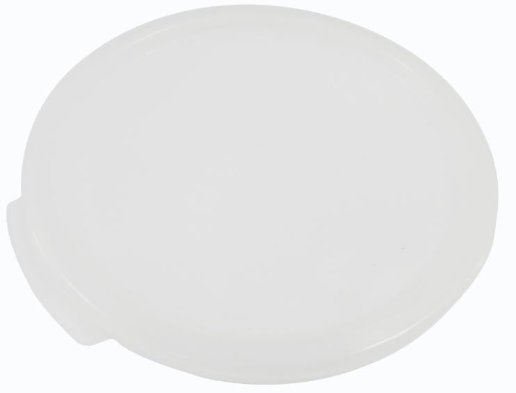 Omcan 80211 - Polypropylene Translucent Lid for 12, 18 and 22 qt Round Food Storage Containers