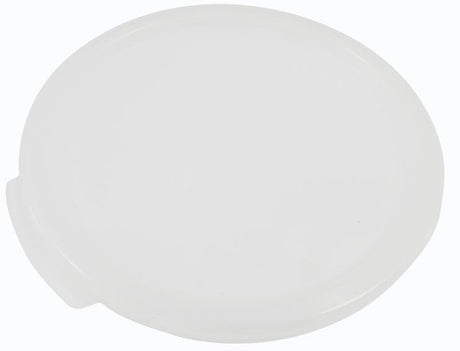 Omcan 80211 - Polypropylene Translucent Lid for 12, 18 and 22 qt Round Food Storage Containers