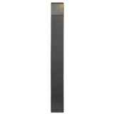 American Chef BARM327 Bar Rail Spill Mat 27" x 3-1/4" Black