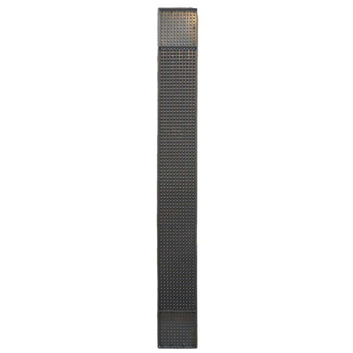American Chef BARM327 Bar Rail Spill Mat 27" x 3-1/4" Black