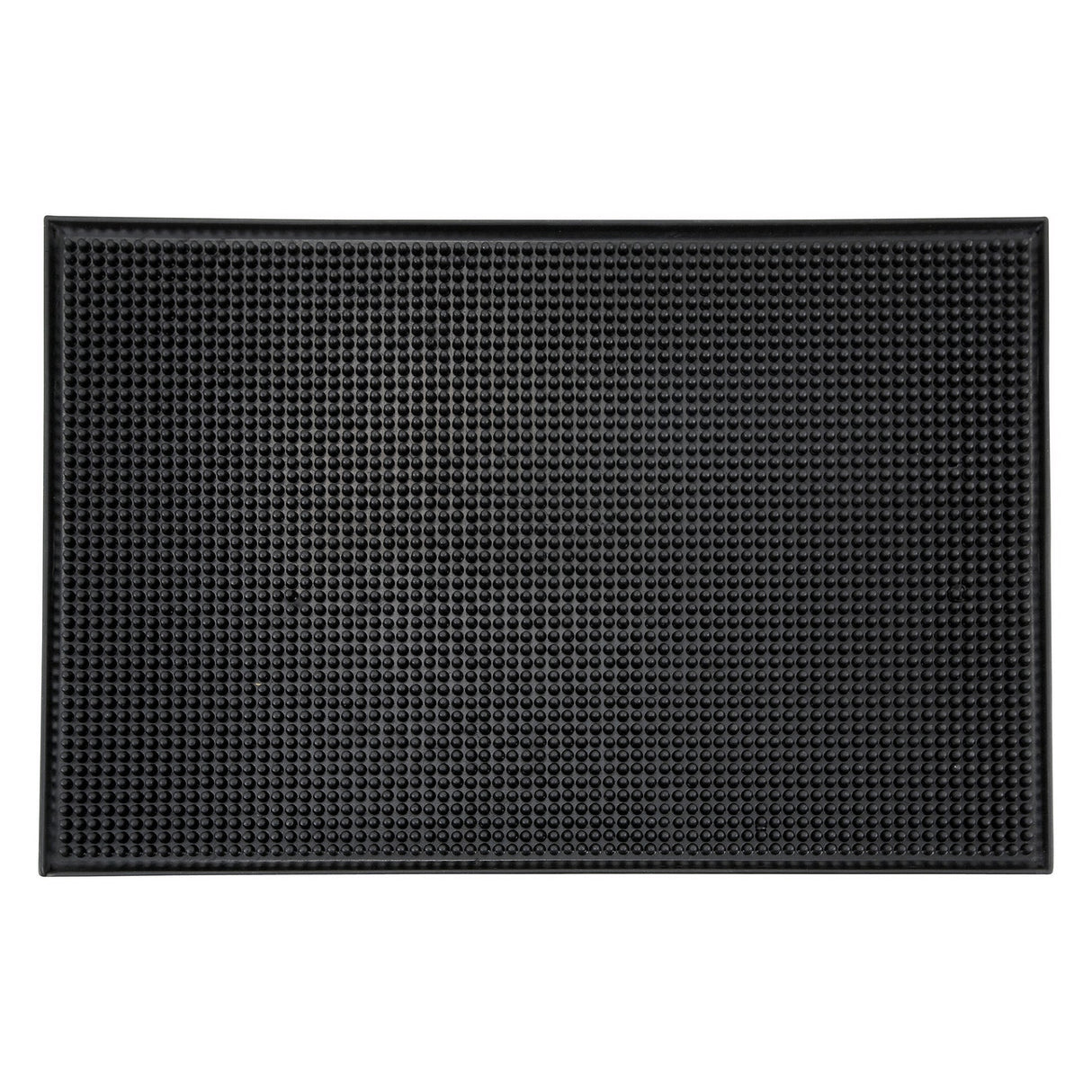 Winco BM-1812K - Bar Service Mat, 18" x 12" - Black