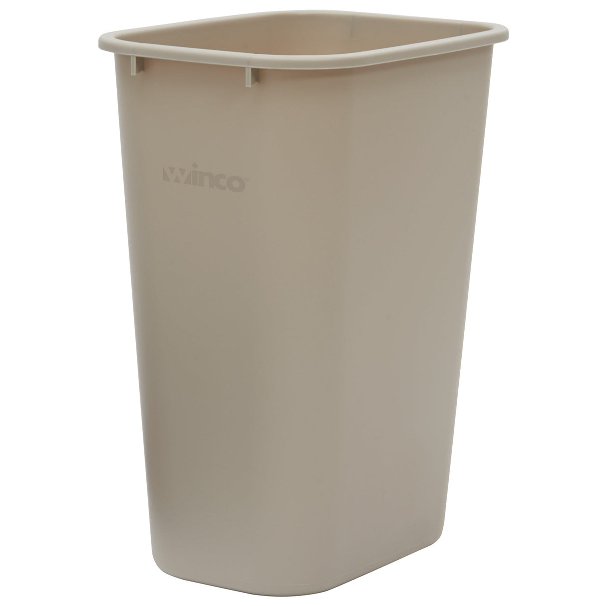 Winco PWR-41BE - Waste Baskets - 41 Quart, Beige