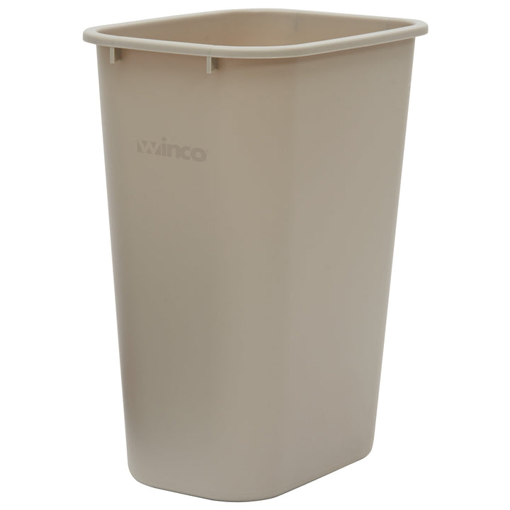 Winco PWR-41BE - Waste Baskets - 41 Quart, Beige