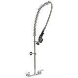 BK Resources BKF-VSMPR-WB-G 8" O.C. Workforce Splash Mount Pre-Rinse Faucet No Add-on Faucet