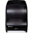 San Jamar T1400REBK Classic Smart System with iQ Sensor ecoLogic Black Roll Towel Dispenser