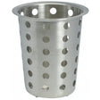 Winco FC-SS - Perforated Stainless Steel Flatware Cylinder for FC-4H & FC-6H