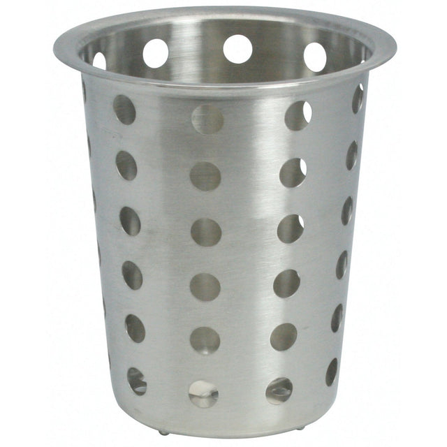 Winco FC-SS - Perforated Stainless Steel Flatware Cylinder for FC-4H & FC-6H
