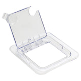 Winco SP7600H - Polycarbonate Food Pan Cover, Hinged - Sixth (1/6)
