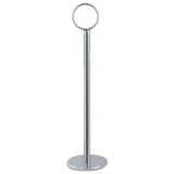 Winco TBH-8 - Table Number Holder, Chrome - 8"