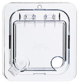 Winco SP7600H - Polycarbonate Food Pan Cover, Hinged - Sixth (1/6)