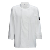 Winco UNF-5WXL - Universal Fit Chef Jacket, White - X-Large