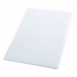Winco CBWT-1520 - White Rectangular Cutting Board - 15" x 20" x 1/2"