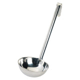 Winco LDI-24 - One-Piece Stainless Steel Ladle - 24 oz