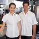 Chef Works CSCV-WHT-L - Cool Vent Cook Shirt - White - Large