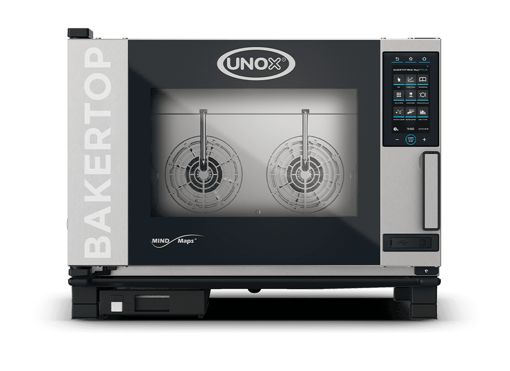UNOX BAKERTOP MIND.Maps Countertop PLUS 4 trays 600x400 Electric Combi Oven XEBC-04EU-EPRM