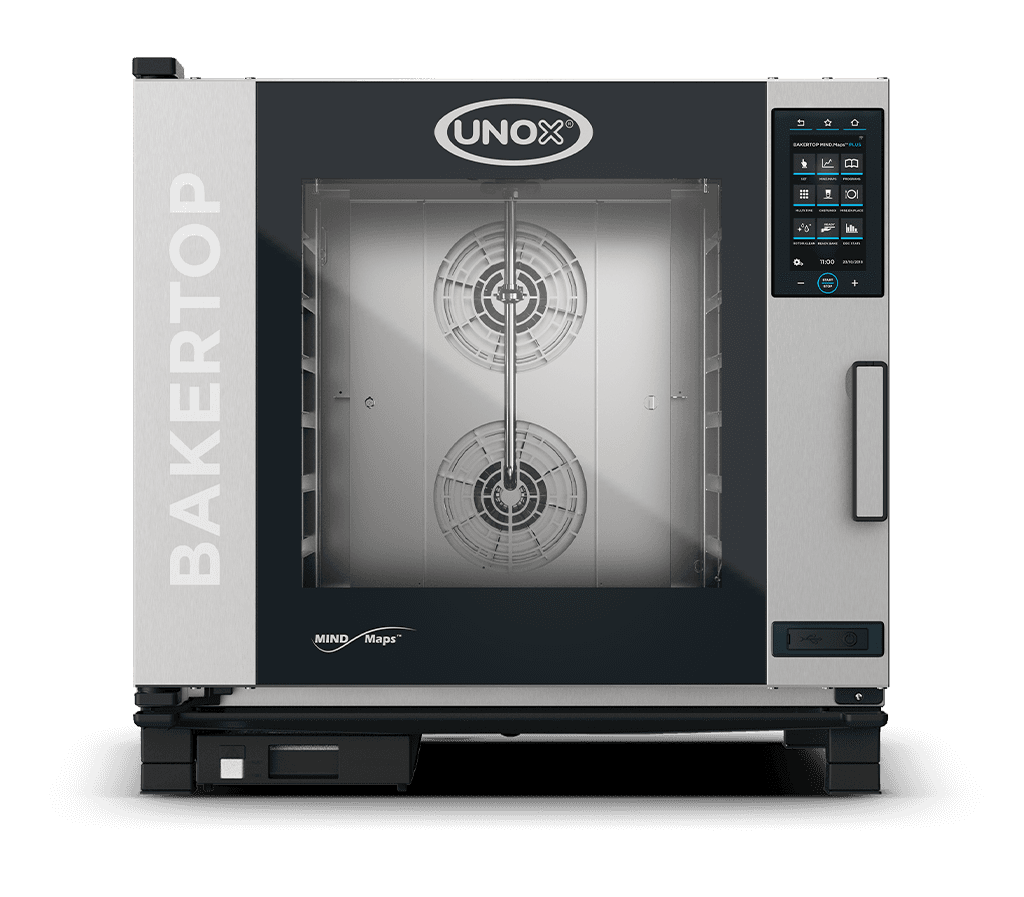 UNOX BAKERTOP MIND.Maps Countertop PLUS 6 trays 600x400 Gas Combi Oven XEBC-06EU-GPRM