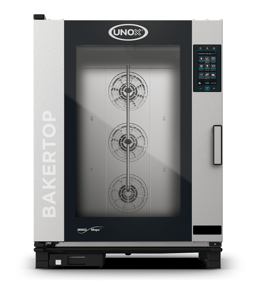 UNOX BAKERTOP MIND.Maps Countertop PLUS 10 trays 600x400 Gas Combi Oven XEBC-10EU-GPRM