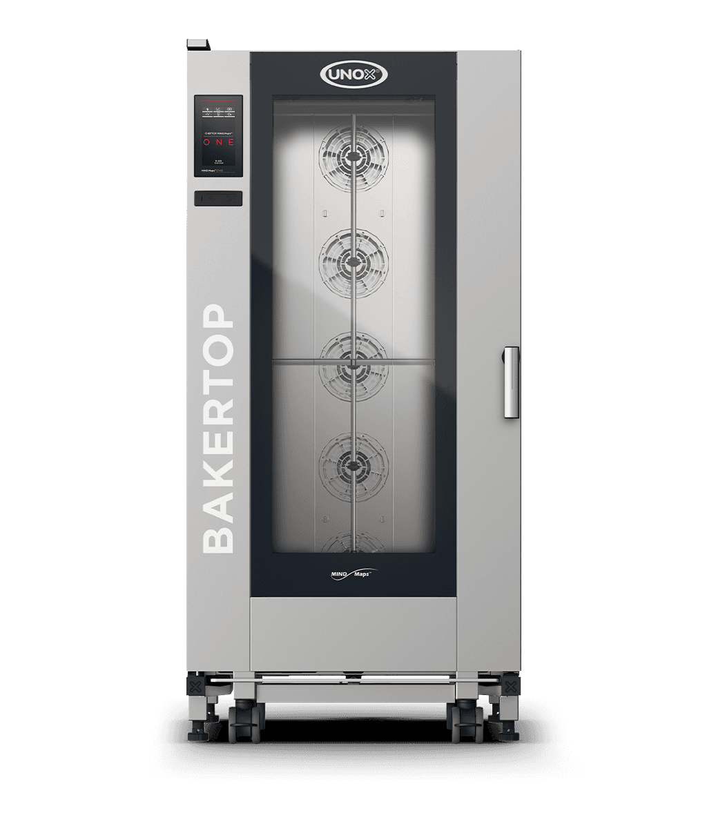 UNOX CHEFTOP MIND.Maps Trolley PLUS 20 trays GN 1/1 Electric Combi Oven XEVL-2011-DPRS