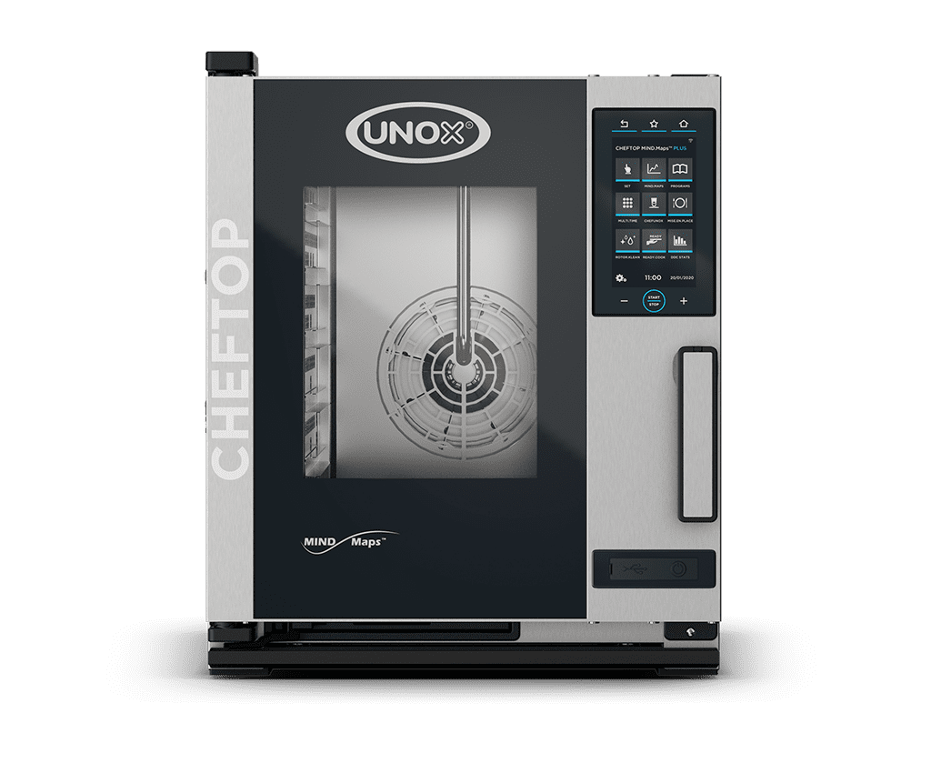 UNOX CHEFTOP MIND.Maps Compact PLUS 5 trays GN 2/3 Electric Combi Oven XECC-0523-EPRM-MS