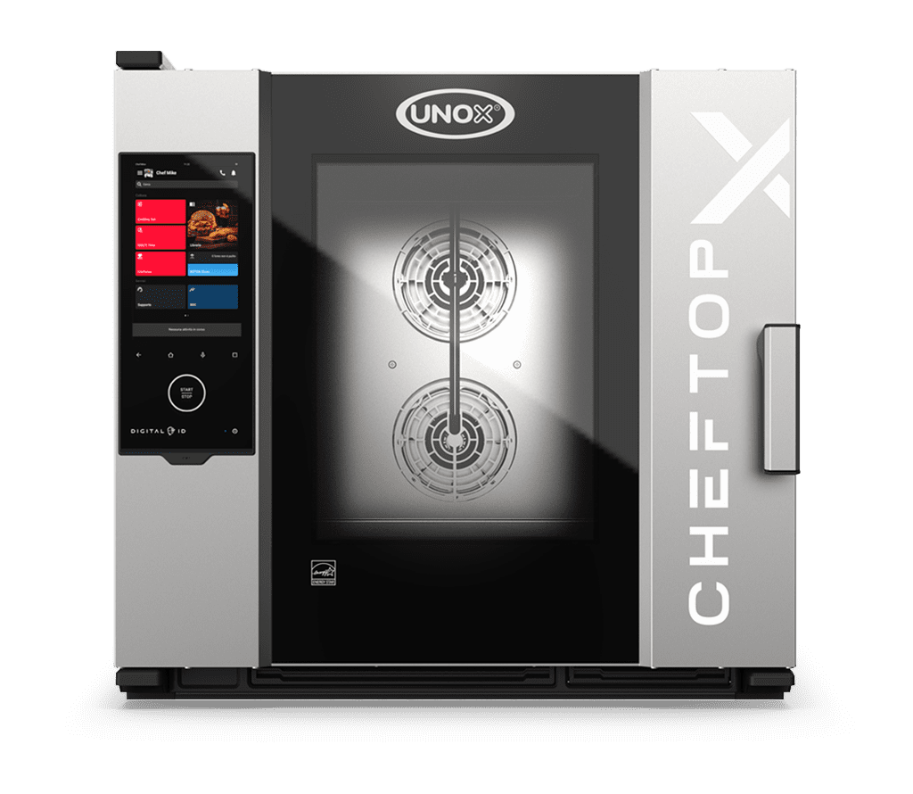 UNOX CHEFTOP-X Countertop Digital.ID 6 trays GN 2/1 Electric Combi Oven XEDA-0621-EXRS-ET