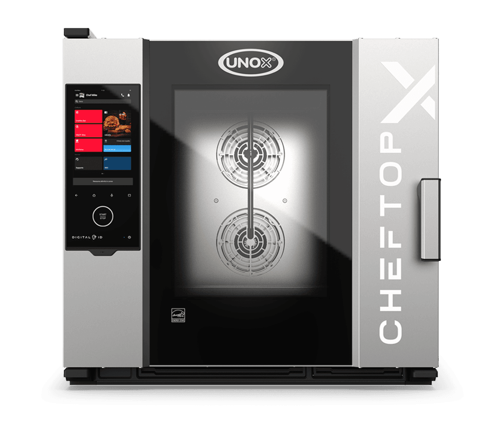 UNOX CHEFTOP-X Countertop Digital.ID 6 trays GN 2/1 Electric Combi Oven XEDA-0621-EXRS