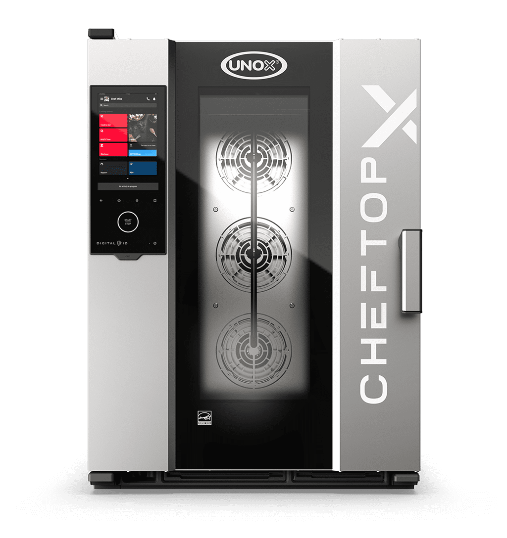 UNOX CHEFTOP-X Countertop Digital.ID 10 GN 1/1 Gas Combi Oven XEDA-1011-GXRS