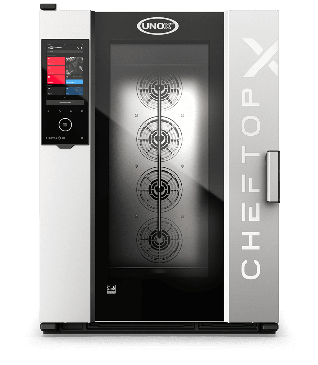UNOX CHEFTOP-X Countertop Digital.ID 10 GN 2/1 Electric Combi Oven XEDA-1021-EXRS-ET