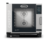 UNOX CHEFTOP MIND.Maps Countertop PLUS 6 trays GN 2/1 Electric Combi Oven XMVC-0621-HPRM