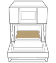 UNOX TG134 genuine commercial oven tray