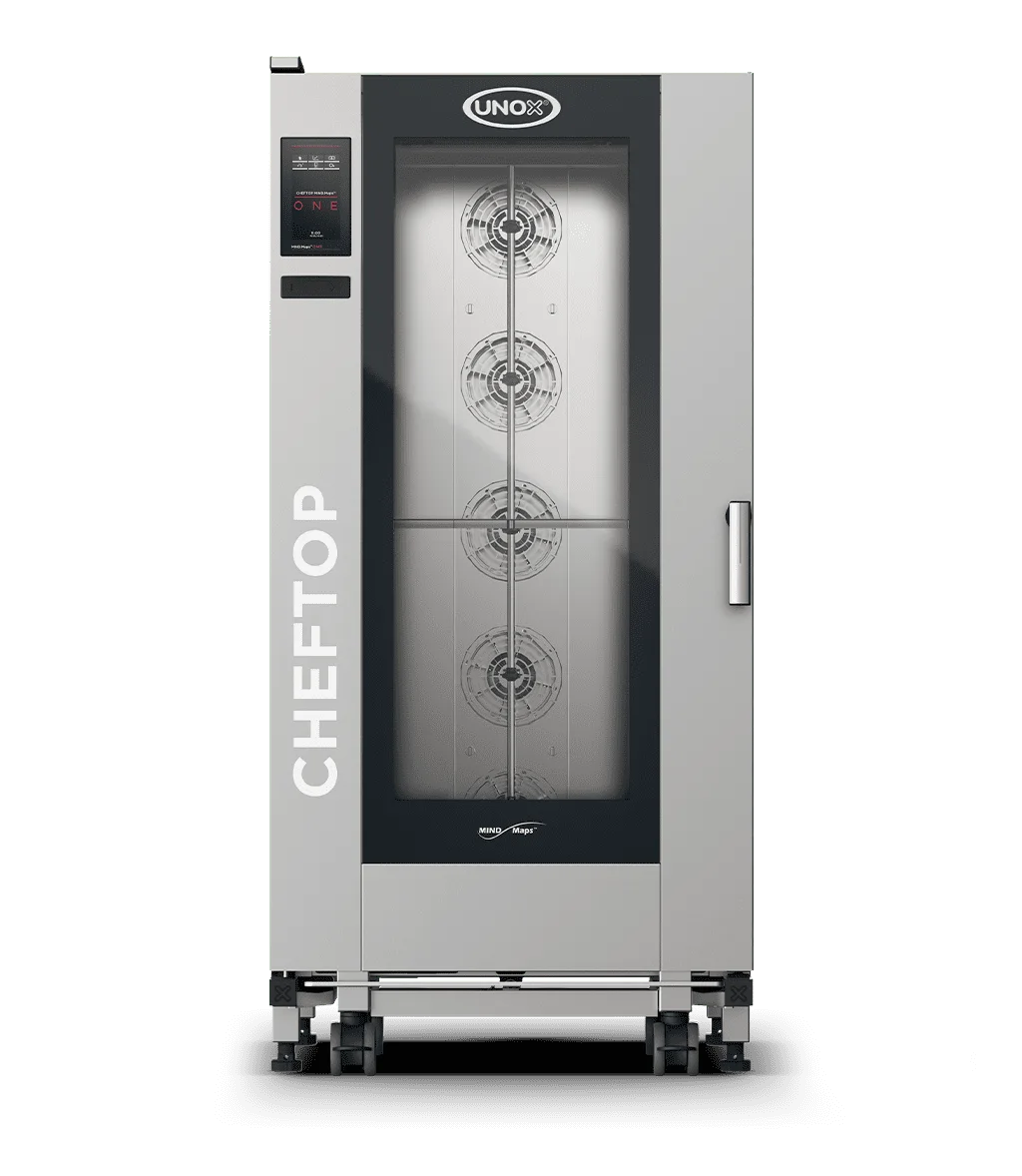 UNOX CHEFTOP MIND.Maps Trolley ONE 20 trays GN 1/1 Electric Combi Oven XEVL-2011-E1RS