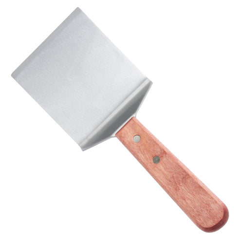 Winco TN46 Steak/Burger Turner With Wooden Handle