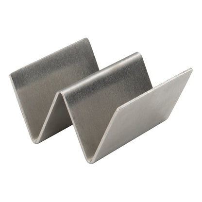 Winco TCHS-12MN - Mini Taco Holder, Stainless Steel - 1-2 Slots