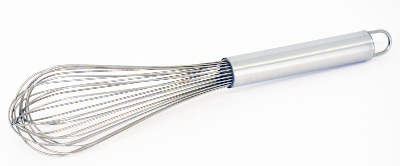 Omcan 12-inch Stainless Steel Piano Whip